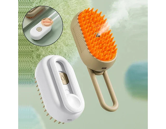 Cepillo de Mascotas A Vapor  ♨️ - Para PERROS 🐶 y GATOS🐱