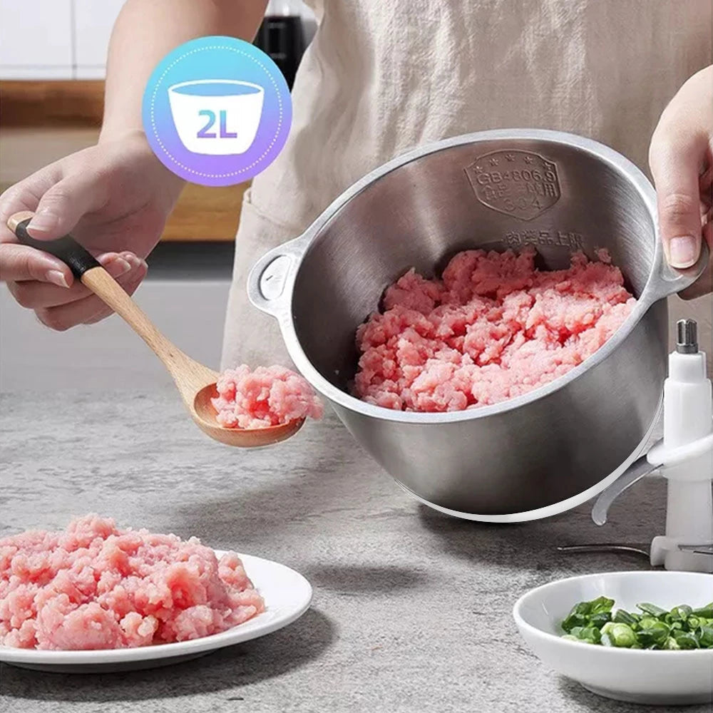 Picador Procesador de Alimentos Eléctrico🧅🫑 🥩🌶️