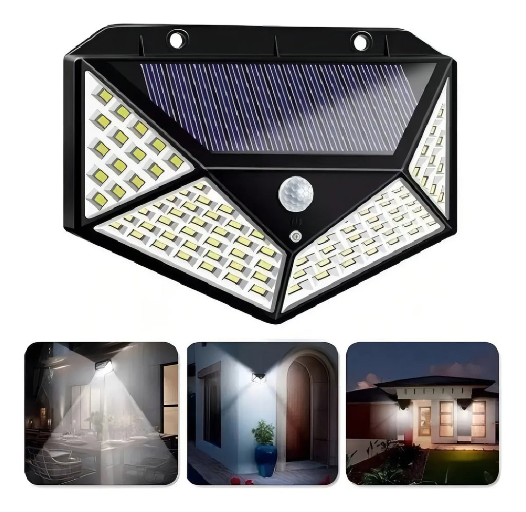 ☀️Foco Solar LED ✨ Inteligente con Sensor de Movimiento🚶‍♂️