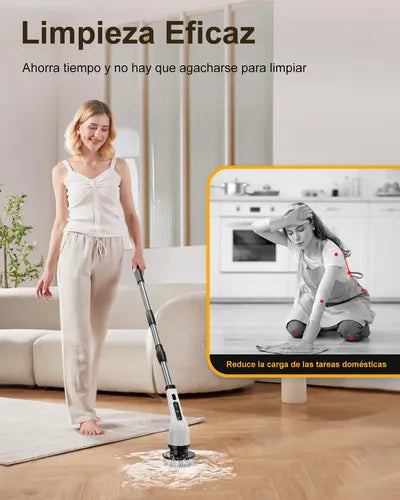 Cepillo de Limpieza Eléctrico Recargable 🔋 7 en 1 | Limpieza Profunda sin Esfuerzo.🫧