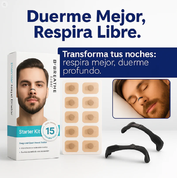 Kit Nasal 👃 2x1 - Adios a los ronquidos 🌙