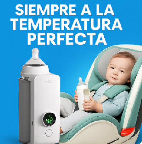 🍼♨️ Calentador de Biberon Inalambrico 🔋 - Leche perfecta donde estes✨