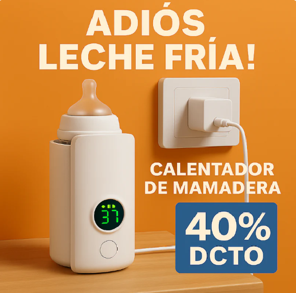 🍼♨️ Calentador de Biberon Inalambrico 🔋 - Leche perfecta donde estes✨
