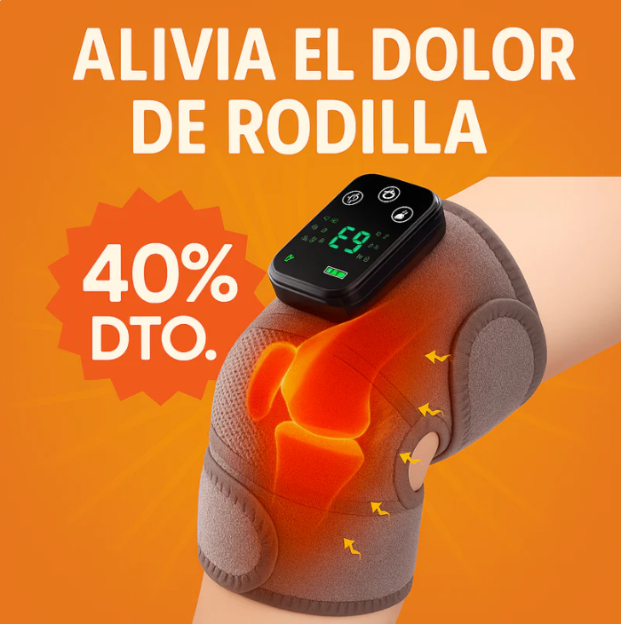MASAJEADOR TERMICO🌡️ | DESCANSA Y ALIVIA RAPIDO EL DOLOR🦵