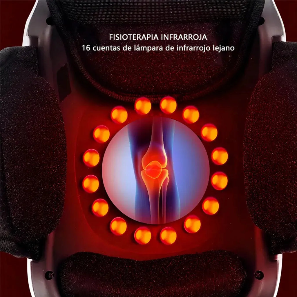 Rodillera Inteligente de Fisioterapia™  Recargable🔋 - Terapia de Calor y Masajes